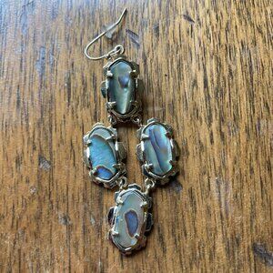 Shimmery Dangly Earings